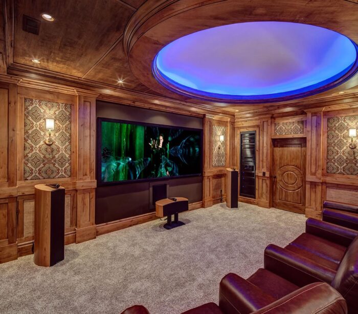 B&W custom theater