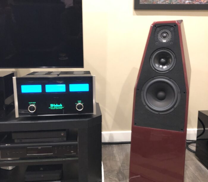 Wilson Audio Sabrina, Simaudio, Transparent Audio, McIntosh