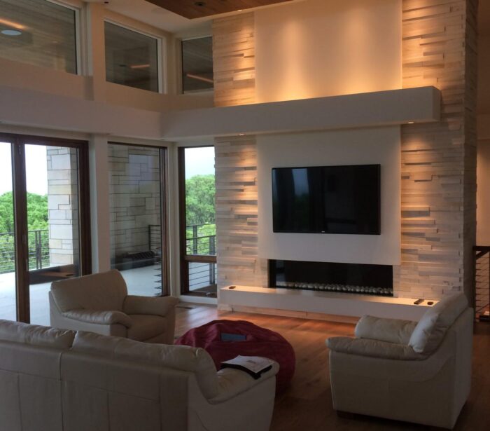 B&W, Triad, Sony, Custom TV install