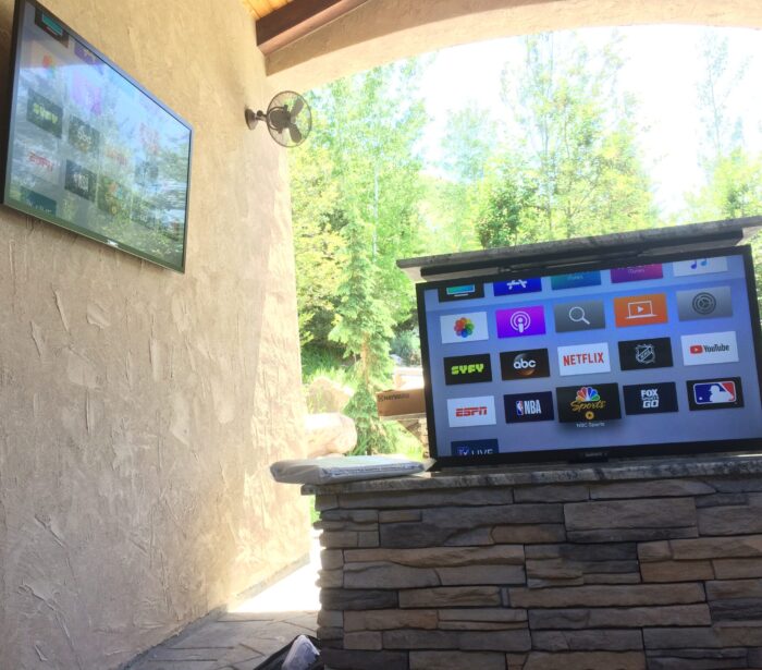 Outdoor Audio, Landscape speakers, outdoor TV, Rotel