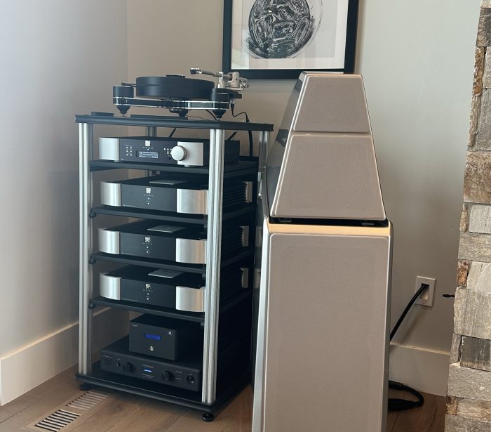 Simaudio and Wilson Audio Sasha. Clearaudio